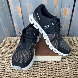 ON Running Women's Cloud 5 Combo Running Shoes Black/Alloy Sz 8.5